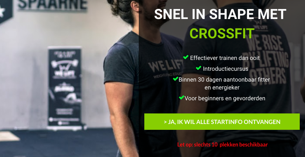 Snel in Shape met CrossFit